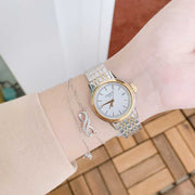  Shop Authentic Tissot Carson Steel Lady White Dial Quartz Watch For Women - T085.210.22.011.00 - Luxxuri