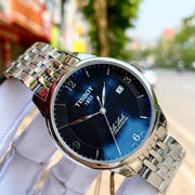  Shop Authentic Tissot Le Locle Automatic Black Dial Silver Steel Strap Watch For Men - T006.408.11.057.00 - Luxxuri