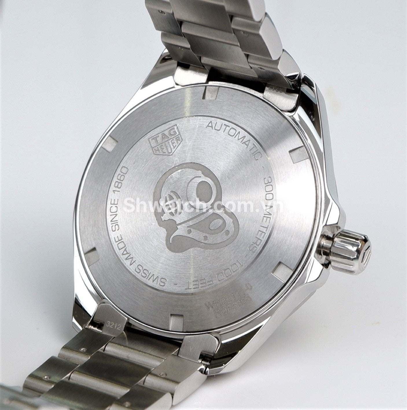  Shop Authentic Tag Heuer Aquaracer Automatic White Dial Silver Steel Strap Watch for Men - WBD2111.BA0928 - Luxxuri