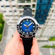  Shop Authentic Tissot Seastar 1000 Powermatic 80 Blue Dial Black Rubber Strap Watch For Men - T120.407.17.041.00 - Luxxuri