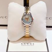  Shop Authentic Gucci G Timeless Silver Dial Two Tone Steel Strap Watch For Women - YA1264074 - Luxxuri