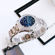  Shop Authentic Bulova Marine Star Blue Dial Silver Steel Strap Watch for Women - 96R215 - Luxxuri