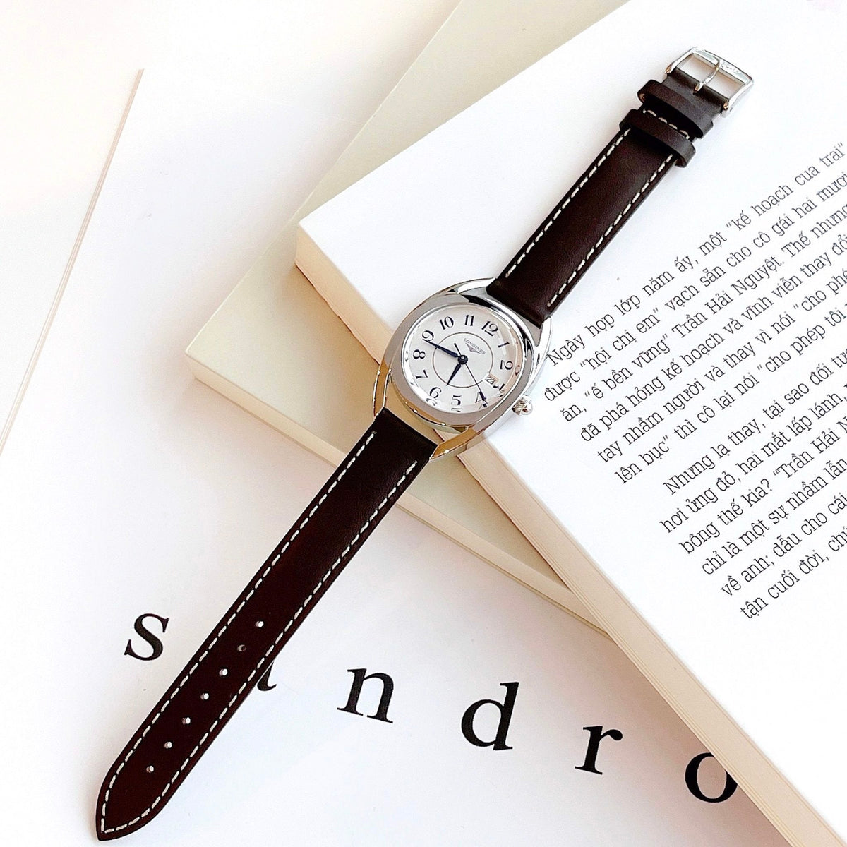  Shop Authentic Longines Equestrian Silver Dial Watch for Women - L6.136.4.73.2 - Luxxuri