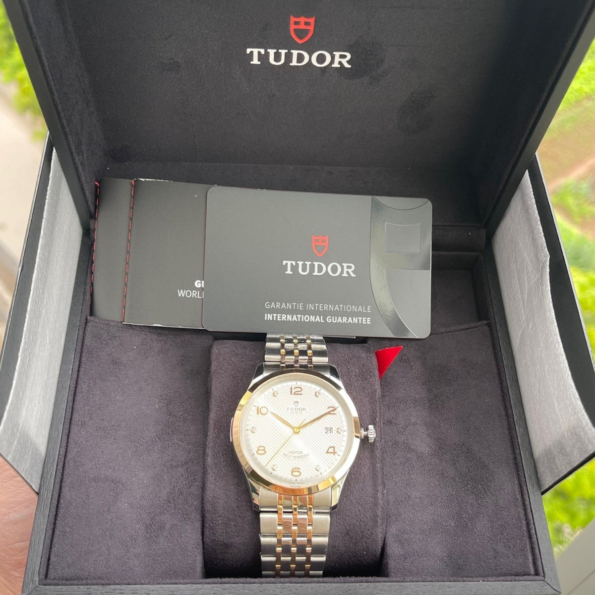  Shop Authentic Tudor 1926 Automatic Diamonds Silver Dial Two Tone Steel Strap Watch for Men - M91651-0002 - Luxxuri