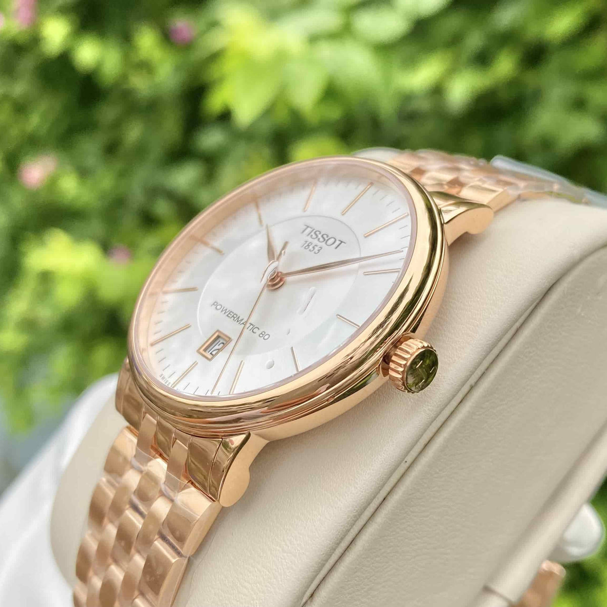  Shop Authentic Tissot T Classic Carson Premium Automatic White Dial Rose Gold Steel Strap Watch for Men - T122.407.33.031.00 - Luxxuri