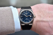  Shop Authentic Tissot PRX Powermatic 80 Blue Dial Black Rubber Strap Watch for Men - T137.407.17.041.00 - Luxxuri