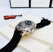  Shop Authentic Guess Trophy Multifunction Black Dial Black Rubber Strap Watch for Men - GW0333G1 - Luxxuri