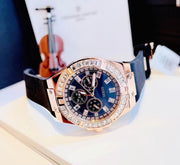  Shop Authentic Guess Venus Diamonds Black Dial Black Rubber Strap Watch for Women - GW0118L2 - Luxxuri