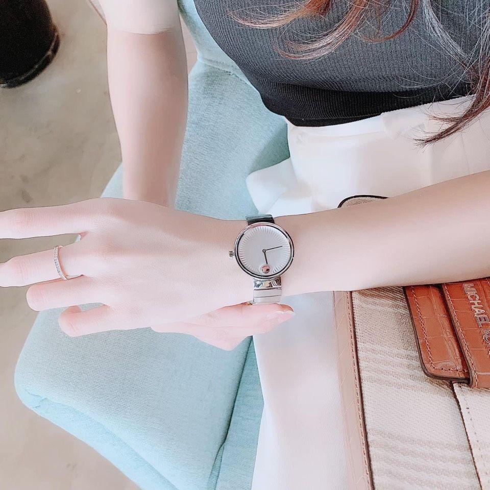  Shop Authentic Movado Edge Silver Dial Silver Steel Strap Watch for Women - 3680012 - Luxxuri