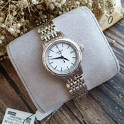  Shop Authentic Tissot T Classic Carson Automatic White Dial Silver Steel Strap Watch For Women - T085.207.11.011.00 - Luxxuri