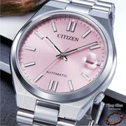  Shop Authentic Citizen x Pantone Automatic Dreamy Pink Dial Silver Steel Strap Watch For Men - NJ0158-89X - Luxxuri