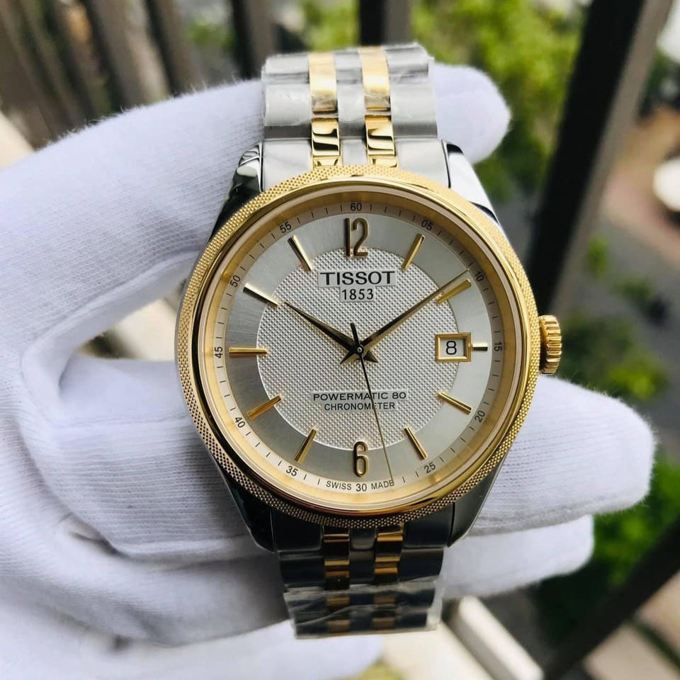  Shop Authentic Tissot Ballade Powermatic 80 Chronometer Silver Dial Two Tone Steel Strap Watch For Men - T108.408.22.037.00 - Luxxuri