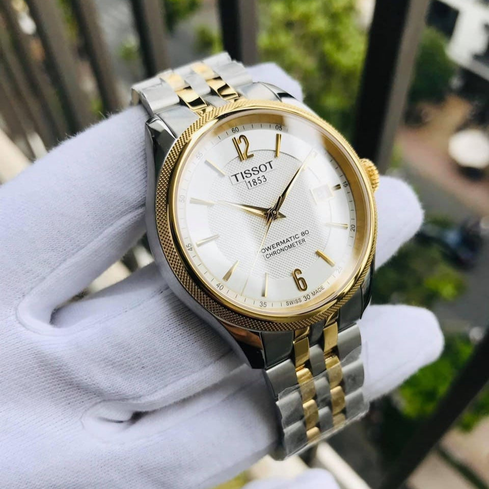  Shop Authentic Tissot Ballade Powermatic 80 Chronometer Silver Dial Two Tone Steel Strap Watch For Men - T108.408.22.037.00 - Luxxuri