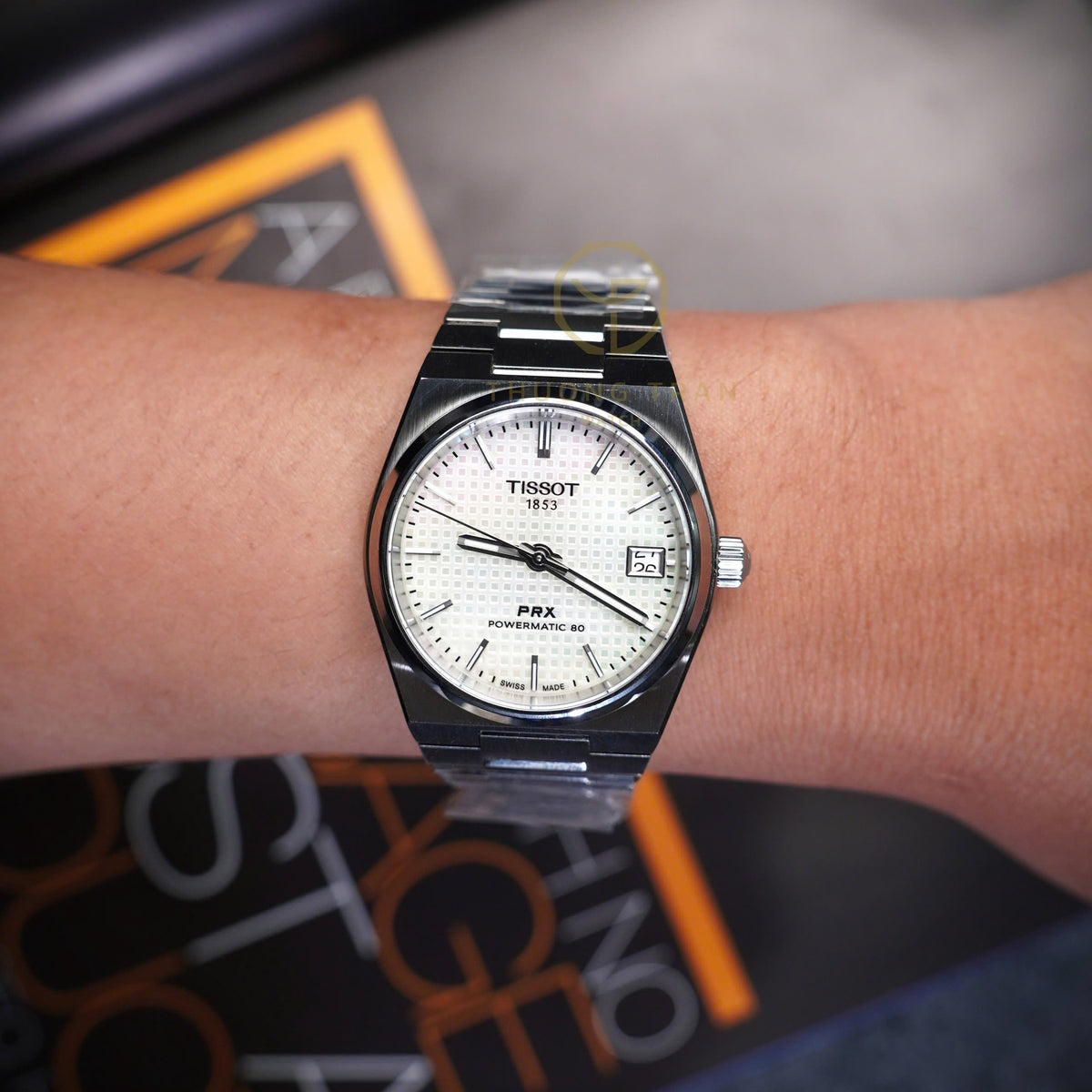  Shop Authentic Tissot PRX Powermatic 80 White Dial Silver Steel Strap Watch for Men - T137.207.11.111.00 - Luxxuri