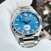  Shop Authentic Citizen Tsuyosa Automatic Blue Dial Silver Steel Strap Watch For Men - NK5010-51L - Luxxuri