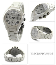  Shop Authentic Emporio Armani Valente Chronograph Grey Dial Grey Steel Strap Watch For Men - AR1460 - Luxxuri
