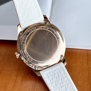  Shop Authentic Michael Kors Runway Quartz White Dial White Rubber Strap Watch For Women - MK6853 - Luxxuri