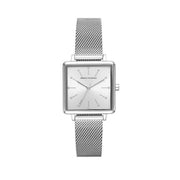  Shop Authentic Armani Exchange Lola Quartz Silver Dial Silver Mesh Strap Watch For Women - AX5800 - Luxxuri