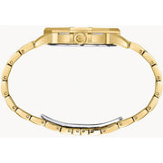  Shop Authentic Bulova Crystal Collection Octova White Dial Gold Steel Strap Watch for Men - 98C126 - Luxxuri