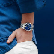  Shop Authentic Citizen Tsuyosa Automatic Blue Dial Silver Steel Strap Watch For Men - NJ0150-81L - Luxxuri