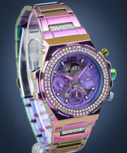  Shop Authentic Guess Fusion Chronograph Purple Dial Purple Steel Strap Watch for Women - GW0552L4 - Luxxuri