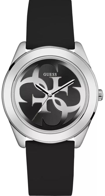  Shop Authentic Guess G-Twist Quartz Black Dial Black Silicone Strap Watch For Men  - W0911L8 - Luxxuri
