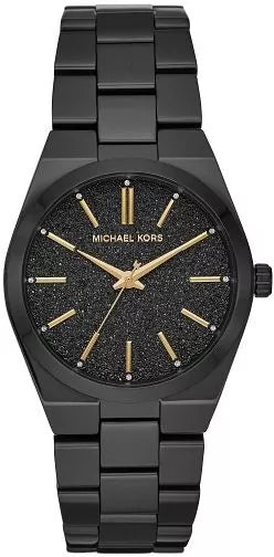  Shop Authentic Michael Kors Channing Quartz Black Dial Black Steel Strap Watch For Women - MK6625 - Luxxuri