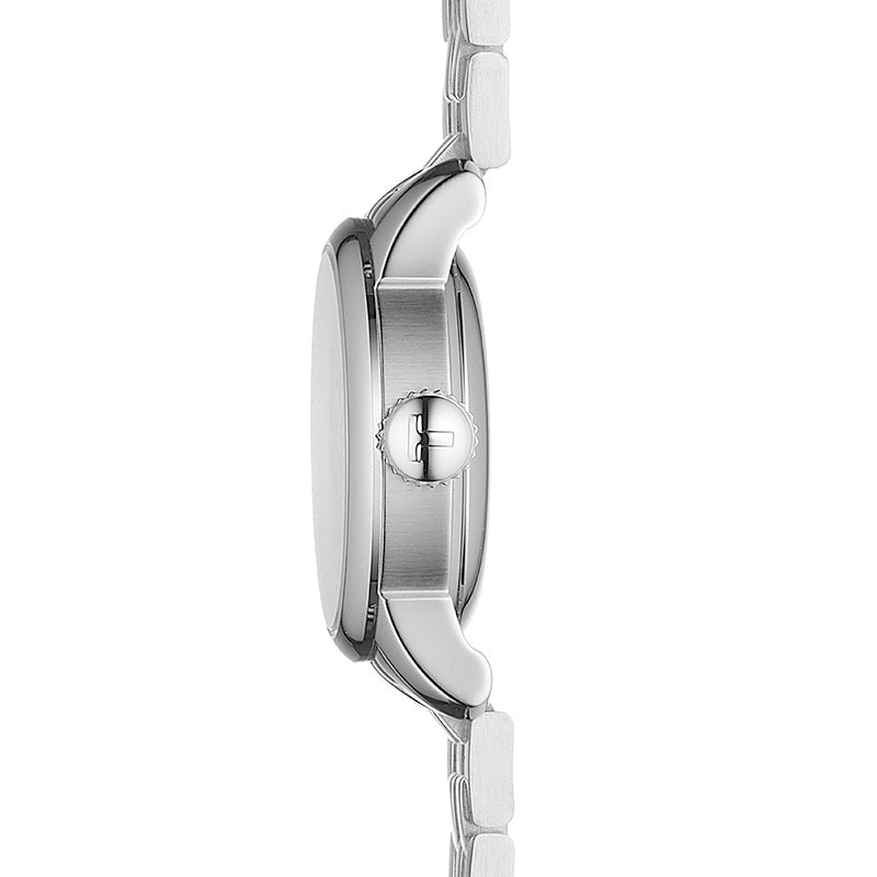  Shop Authentic Tissot Le Locle Automatic Small Lady Black Dial Silver Steel Strap Watch For Women - T41.1.183.53 - Luxxuri