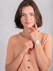  Shop Authentic Tommy Hilfiger Carly White Dial Silver Stainless Steel Strap Watch for Women - 1781787 - Luxxuri