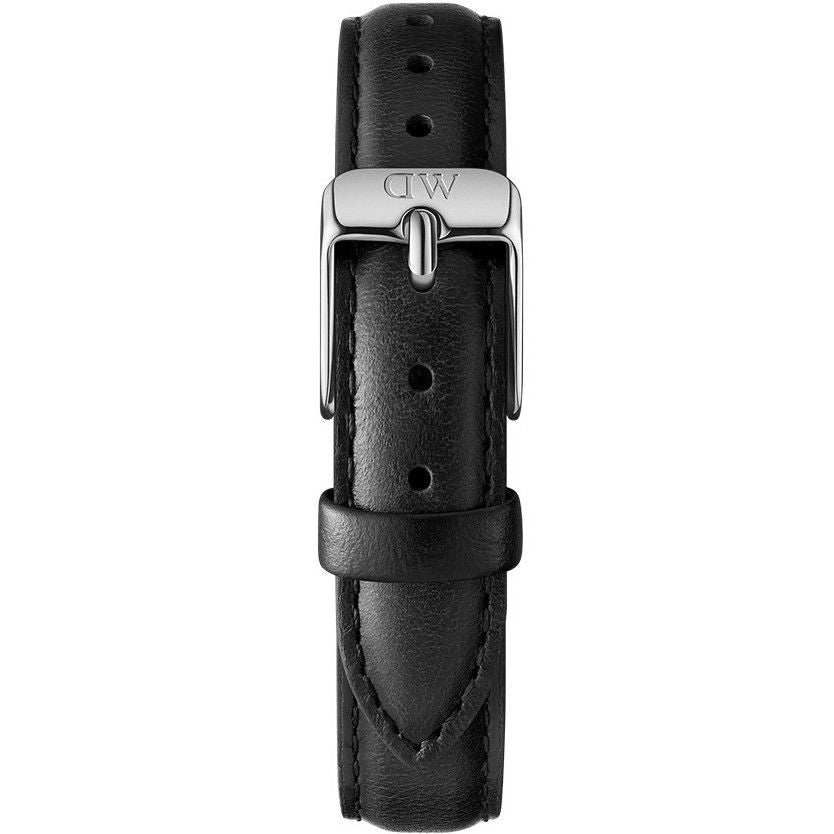 Shop Authentic Daniel Wellington Classic Petite Sheffield Black Dial Black Leather Strap Watch For Women - DW00100236 - Luxxuri