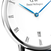  Shop Authentic Daniel Wellington Dapper Cornwall White Dial Black Nylon Strap Watch for Women - DW00100264 - Luxxuri