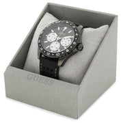  Shop Authentic Guess Odyssey Quartz Black Dial Black Silicone Strap Watch For Men - W1108G3 - Luxxuri