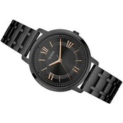  Shop Authentic Guess Montauk Black Tone Stainless Steel Watch For Women - W0933L4 - Luxxuri
