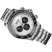  Shop Authentic Hugo Boss Ikon White Dial Silver Steel Strap Watch for Men - 1512964 - Luxxuri