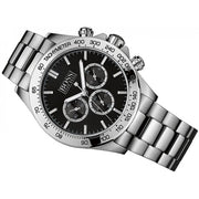  Shop Authentic Hugo Boss Ikon Black Dial Silver Steel Strap Watch for Men - 1512965 - Luxxuri