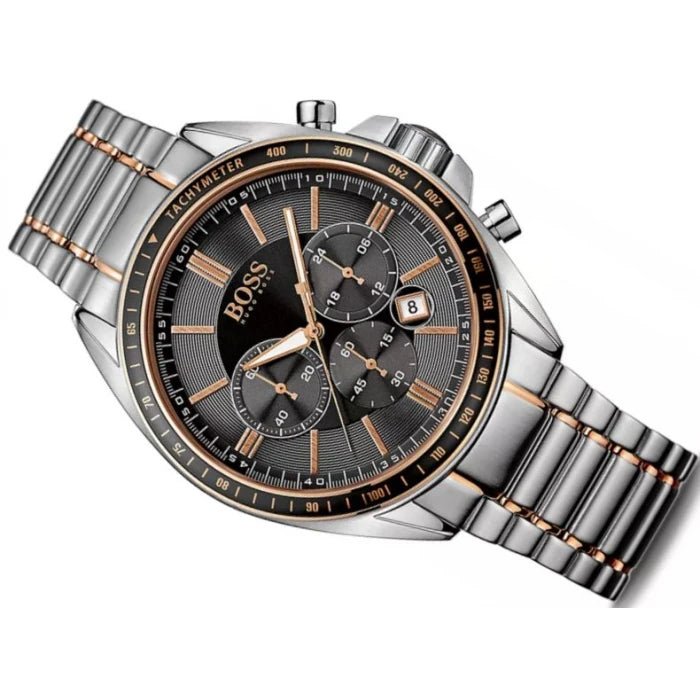  Shop Authentic Hugo Boss Driver Sport Grey Dial Grey Steel Strap Watch for Men - 1513094 - Luxxuri