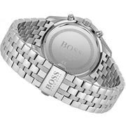  Shop Authentic Hugo Boss Associate Black Dial Silver Steel Strap Watch for Men - 1513869 - Luxxuri
