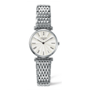 Shop Authentic Longines La Grande Classique White Dial Silver Steel Strap Watch for Women - L4.209.4.71.6 - Luxxuri