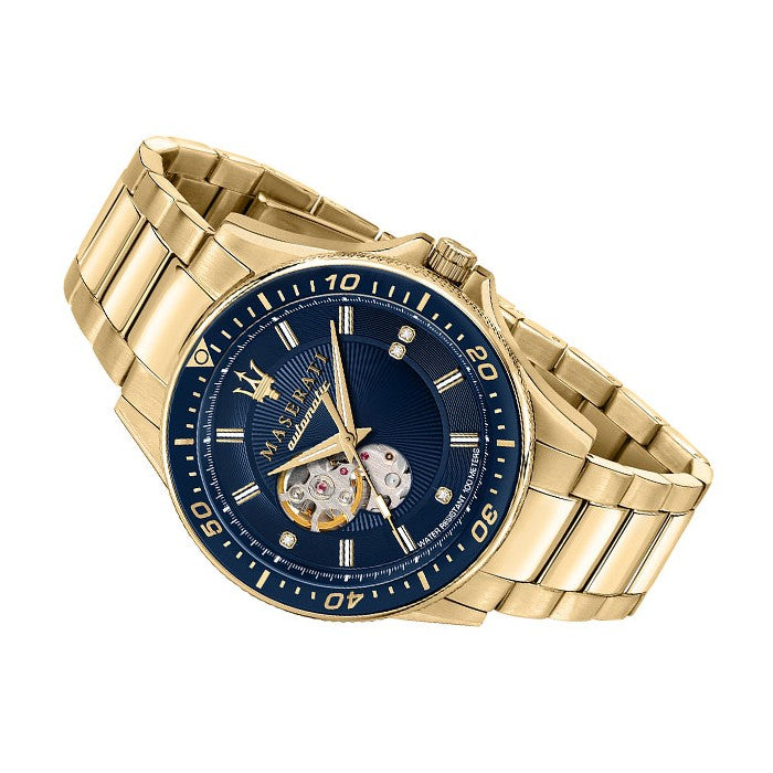  Shop Authentic Maserati SFIDA Automatic Diamond Dial Limited Edition Watch For Men - R8823140004 - Luxxuri