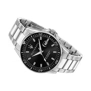  Shop Authentic Maserati SFIDA Quartz Black Dial Stainless Steel Watch For Men - R8853140002 - Luxxuri