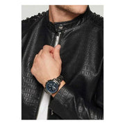  Shop Authentic Maserati Successo Chronograph Blue Dial Black Steel Strap Watch For Men - R8873621005 - Luxxuri