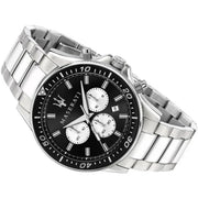  Shop Authentic Maserati SFIDA Chronograph Black Dial Silver Steel Strap Watch For Men - R8873640004 - Luxxuri