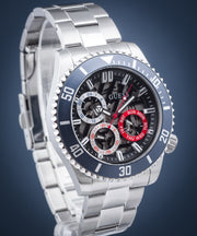  Shop Authentic Guess Axle Multifunction Black Dial Silver Steel Strap Watch For Men - GW0488G1 - Luxxuri