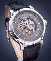  Shop Authentic Maserati Epoca Automatic Skeleton Dial Black Leather Strap Watch For Men - R8821118002 - Luxxuri