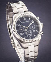  Shop Authentic Maserati Competizione Blue Dial Silver Steel Strap Watch For Men - R8853100011 - Luxxuri