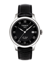  Shop Authentic Tissot T Classic Le Locle Automatic Black Dial Black Leather Strap Watch For Men - T41.1.423.53 - Luxxuri
