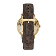  Shop Authentic Michael Kors Pyper Quartz Silver Dial Brown Leather Strap Watch For Women - MK2857 - Luxxuri