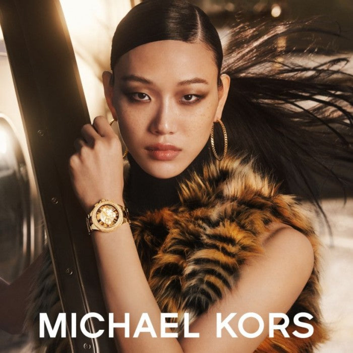  Shop Authentic Michael Kors Camille Chronograph Brown Dial Two Tone Steel Strap Watch For Women - MK7269 - Luxxuri