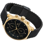  Shop Authentic Tommy Hilfiger Chase Quartz Black Dial Black Mesh Bracelet Watch for Men - 1791580 - Luxxuri