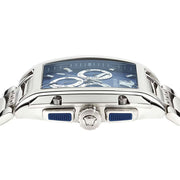  Shop Authentic Versace Dominus Chronograph Blue Dial Silver Steel Strap Watch For Men - VE6H00423 - Luxxuri